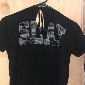 I am selling a crop top/ T-shirt!